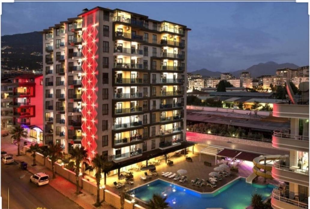 Granada City Alanya Luxury Appartment 800М От Пляжа Клеопатра Kültér fotó